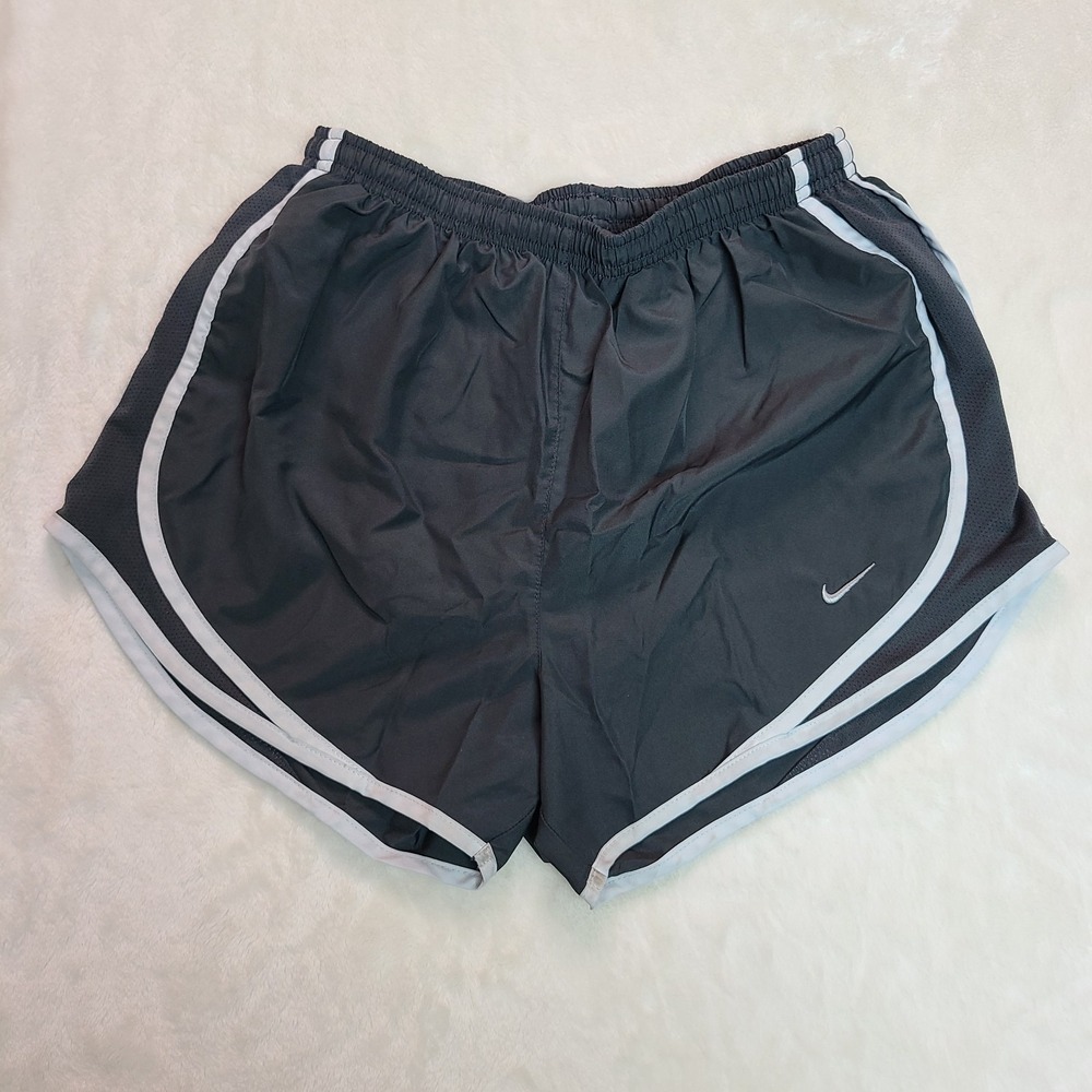 Nike Tempo Running Shorts Dri-FIT Brief-Lined 3" Inseam Gray, Women Size Small